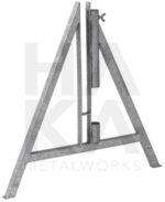 A-frame zwaar model met ronde paalhouder