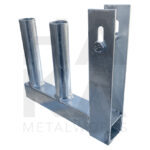 Construction fence hinge galvanized