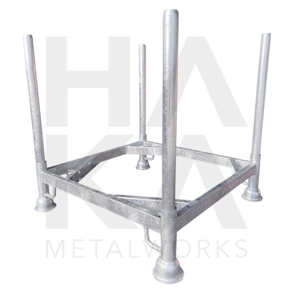 Stapelrek 850x850 inclusief 4 rongen