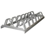 Bicycle rack galvanized