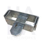 Bouwhekslot verzinkt