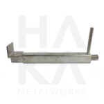 Facade clamp galvanized