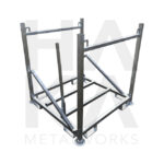 Opslagpallet voor valbeveiliging