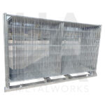 Bouwhekpallet inclusief bouwhekken