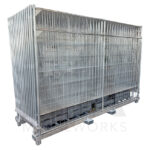 Combi pallet voor bouwhekken